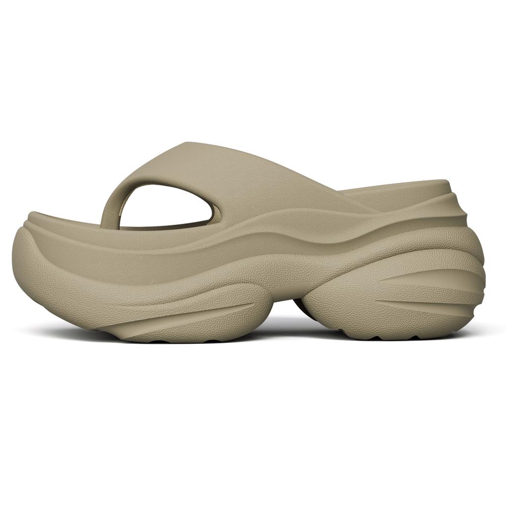 Letní dámské žabky Zvýšené Protiskluzové Platformové Pantofle Módní Pohodlné Ležérní Pantofle