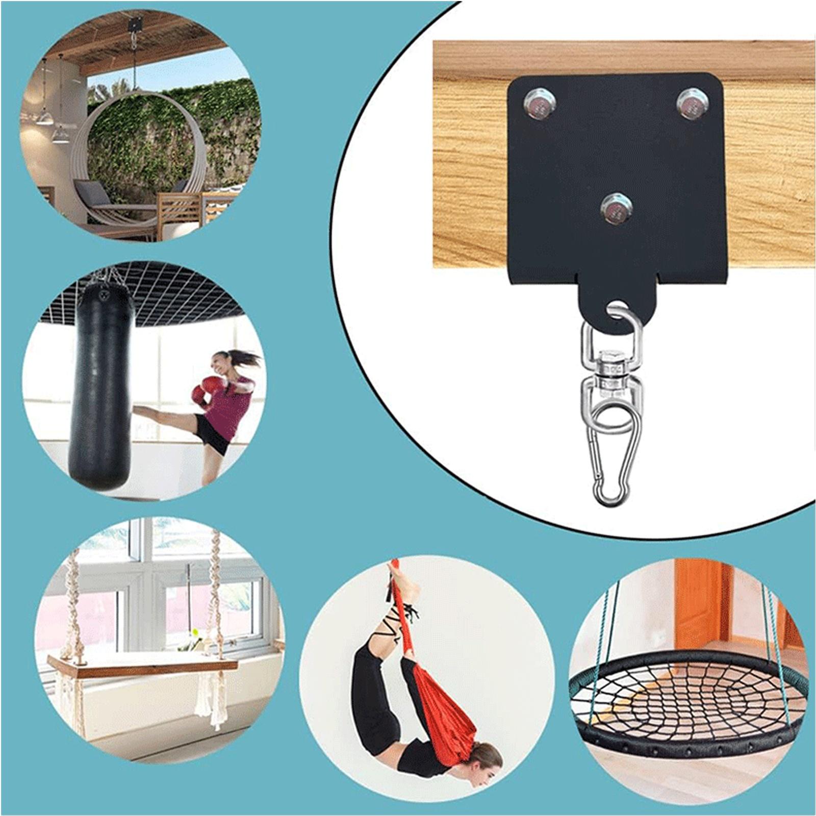 Кронштейн для боксерской груши, настенное крепление для боксерской груши, подвес для тяжелой боксерской груши, качели для зала, трапеция one size