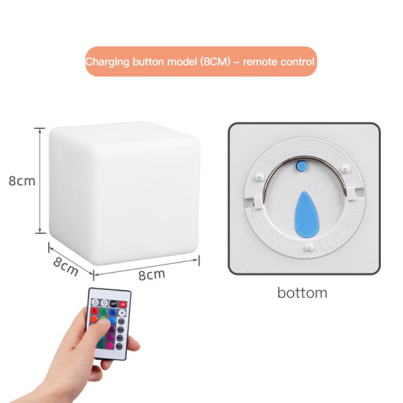 Lamps Cosmic Cube Lights Small Creative Led Night Light Children Kid Bedroom Decoration Birthday Gift Room Decor USB
