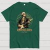 George Washington Guitar-USA 250th Anniversary Cotton Casual Cool Loose T-Shirt