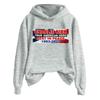 Ladies Fashion Casual Long Sleeve Printed Round Neck Hoodie Pullover Top