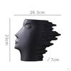 Ceramic Modern Arts Vases Minimalist Abstract Human Statue Flowers Vase Decoration Indoor Pot er for