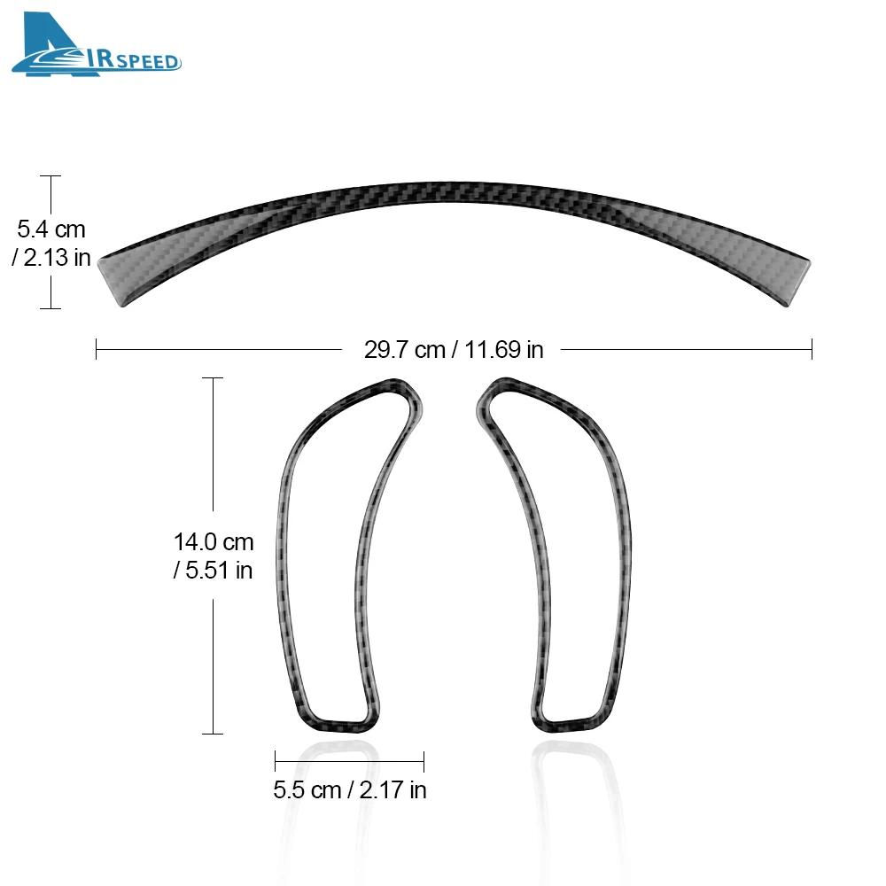 Real Soft Carbon Fiber Sticker for Chevrolet Corvette C6 2005 2006 2007 2008 2009 2010 2011 2012 2013 Car Dashboard Speedometer