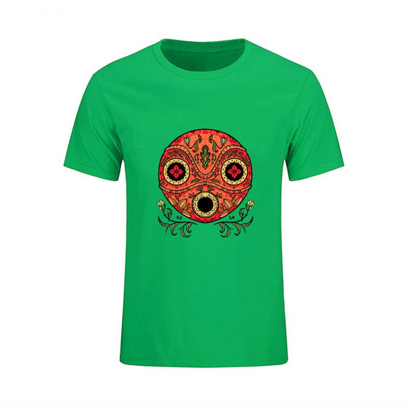 Designer Herren T-Shirt Lustig Dia De Los Mononoke 3D Gedrucktes Männliches Oberteil T-Shirts