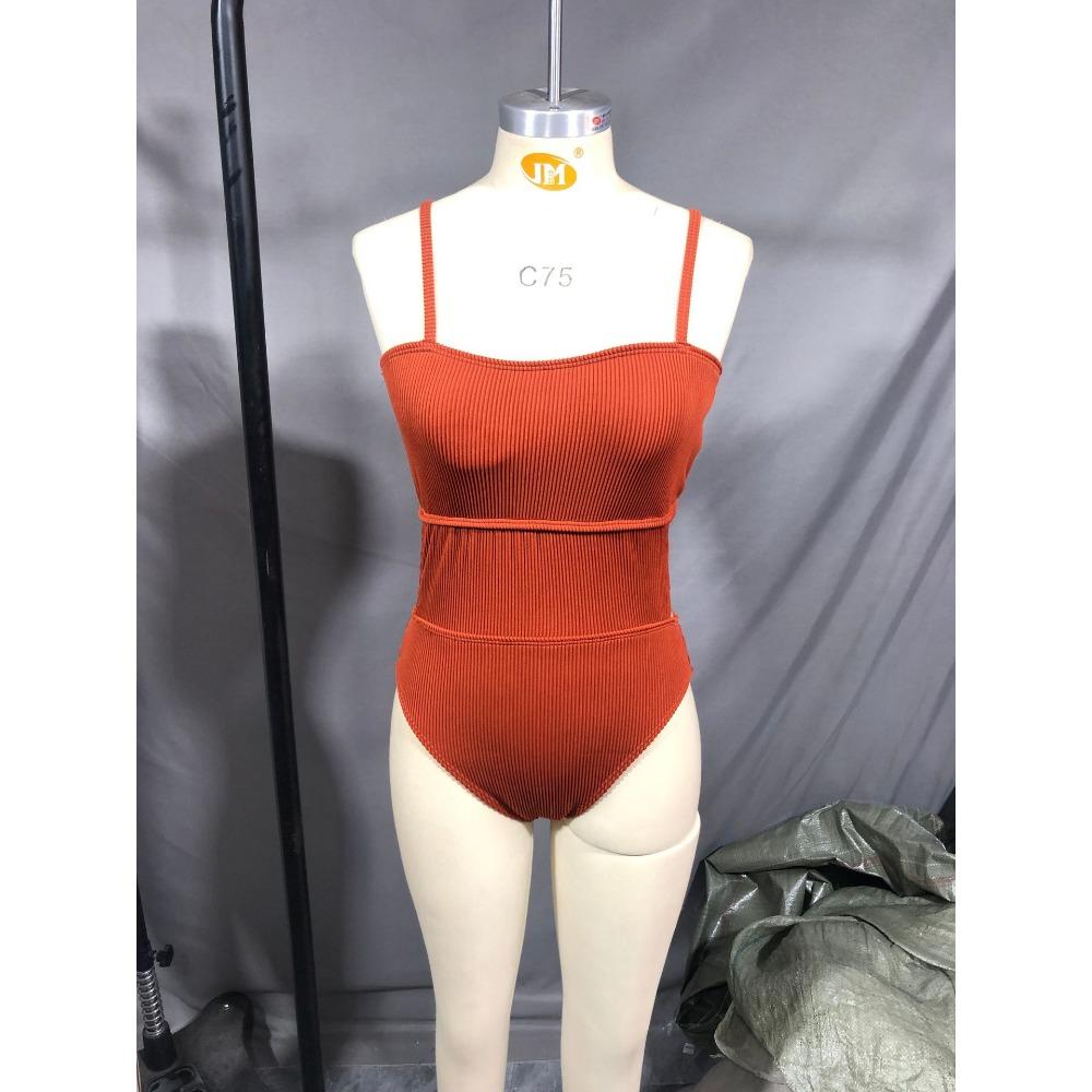 Evropské a americké sexy jednodílné bikiny dámské plavky