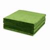 Play Mat 120X120Cm For Child Square Foldable, Velvet Soft Olive