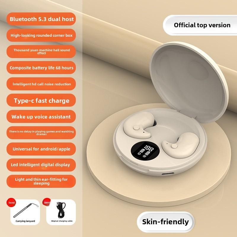 Cross-border explosive Y29 real wireless sleep invisible mini compact wireless Bluetooth headset long life noise reduction