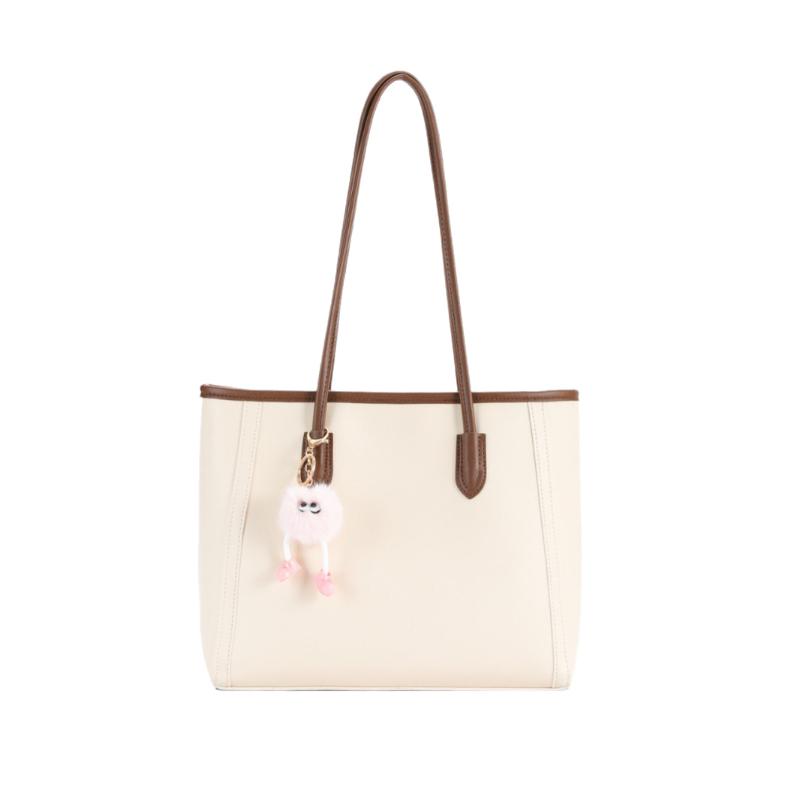Retro Large Capacity Women'S Bag 2026  Trendy Korean Style Versatile Tote Bag Able Shoulder Commuter Bag