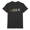 Scooter Evolution Retro Premium T Shirt Vintage Streetwear Fashion Breathable Slightly Graphic Comfortable Casual