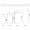 Non-Woven Clothes Dust Cover Household Hanging Garment Bag Suit Dust Proof Protector Wardrobe Storage Organizer