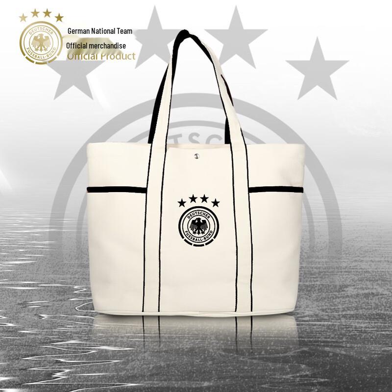 Germany National Team White Emblem Tote Bag
