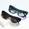 Fashion Vintage Cat Eye Sunglasses Women For Female Sun Glasses Punk Shades Luxury Brand Designer Sexy Ladies Popular Shades UV