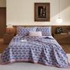 Luxe Drie-Laags Katoenen Gaas Jacquard Plaid – Ademend Multifunctioneel Dekbed voor Zomer, Moeder en Baby.