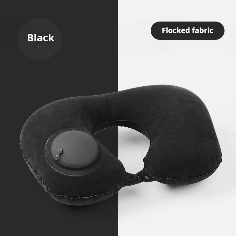 Inflatable  Portable Neck  Inflatable U-shaped Pillow Travel Neck Pillow U-shaped Neck Pillow Outdoor Travel Airplane Pillow