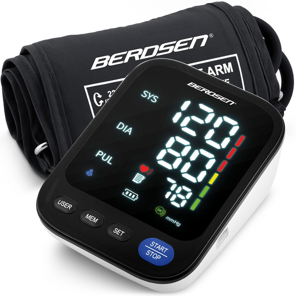 Upper Arm Blood Pressure Monitor With Polish Messages Bd-122 Berdsen