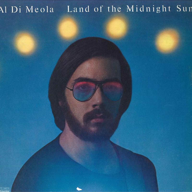 

LP Record AL DI MEOLA - Land Of The Midnight Sun PC34074 COLUMBIA 1976 US Jazz Used