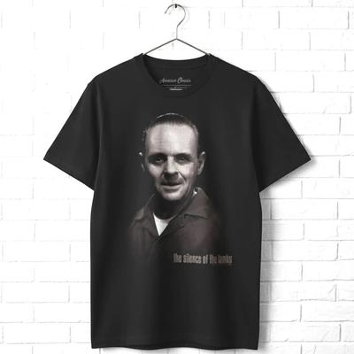 Silence of the Lambs Hannibal Lecter Men's T Shirt Cannibal Anthony Hopkins Evil
