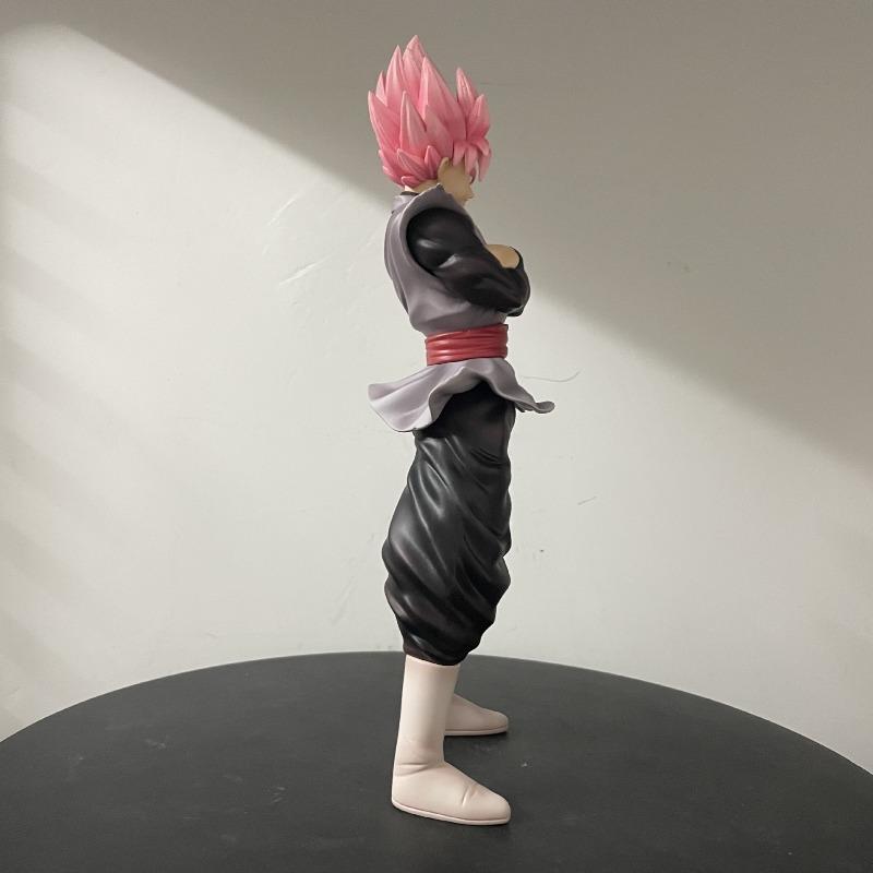 27cm Dragon Ball Z Super Saiyan Goku Black Zamasu Mask Action Figure PVC Model Statue Desktop Decoration Toy Gift Ornament