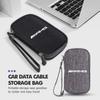 USB Data Cable Storage Travel Organizer Bag Portable Carry Case For Mercedes Benz AMG W204 W205 W203 W211 W201 W210 W108 W124