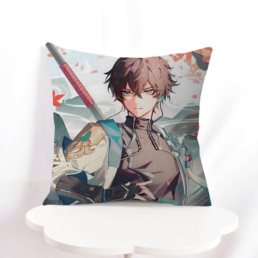 Dan Heng Kissenbezug Toon Geschenk Kissenbezug Schlafzimmer Zuhause Sofa Stuhl Sitz Deko Kissenbezug