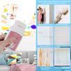 2Pcs Portable Wall Repair Brush Wall Small Roller Paint Brush Belt 100g Latex Paint DIY Graffiti Painting Tool