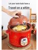 Smart Zisha Clay Stew Pot: Automatic Soup & Porridge Cooker for Health Preservation