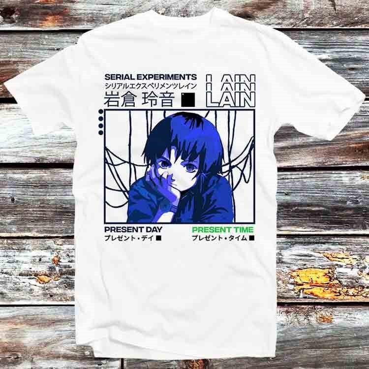 

Serial Experiments Lain Japanese T Shirt B512 4XL