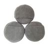 4 Pcs 5" Round Car Care Microfiber Pocket Sponge,Auto Wax Applicator Pad,Car Detailing Hand Polishing Pad