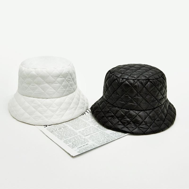 Winter Womens Featherweight Quilted Fisherman Hat With Windproof Sunshade For Casual Fashion