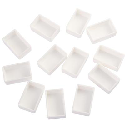 White 3.2ml Empty Full Pan Half Pans Plastic Painting Supplies Watercolor Paint Grid Art Supplies Paint Palette