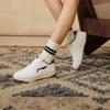 New LiNing Tianji Soft Anti Slip Wear Resistant Lightweight Breathable Low Top Skateboard Shoes Women's White Purple AGCU310-1