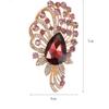 Vintage Luxury Rhinestone Crystals Brooches For Women Clothing Coat Jewelry Accessries Gifts