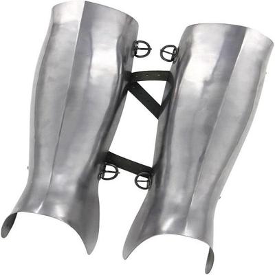 Ancient Greek Hoplite Greaves Protective Medieval 18g Functional Leg Armor Halloween