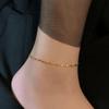 Stylish Titanium Steel Heart Anklet for Women – Durable, Versatile Beach Foot Chain
