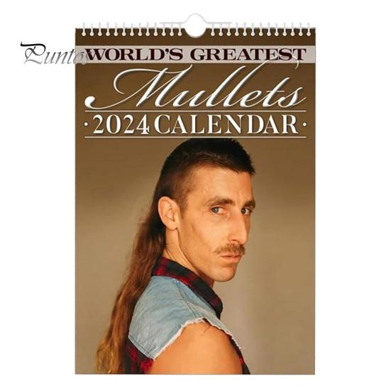 

Ежедневный календарь на 2024 год, максимальная производительность, подвесной декоративный классический современный календарь с величайшими в мире кефалями, подарок кофейный