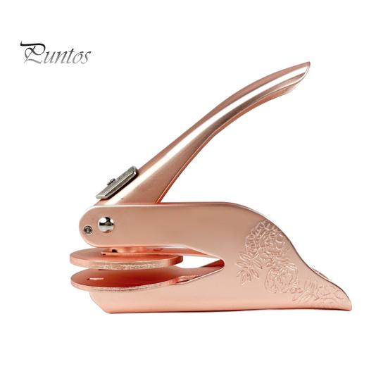 

Книжный тиснитель с ручным управлением, штамп для тиснения из нержавеющей стали, инструмент для тиснения бумаги, картона, кожи, сделай сам, ремесло C