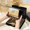 Porti 24k Gold Key Gold Bar Wood Plaque Appreciation 0.5g Gmx005