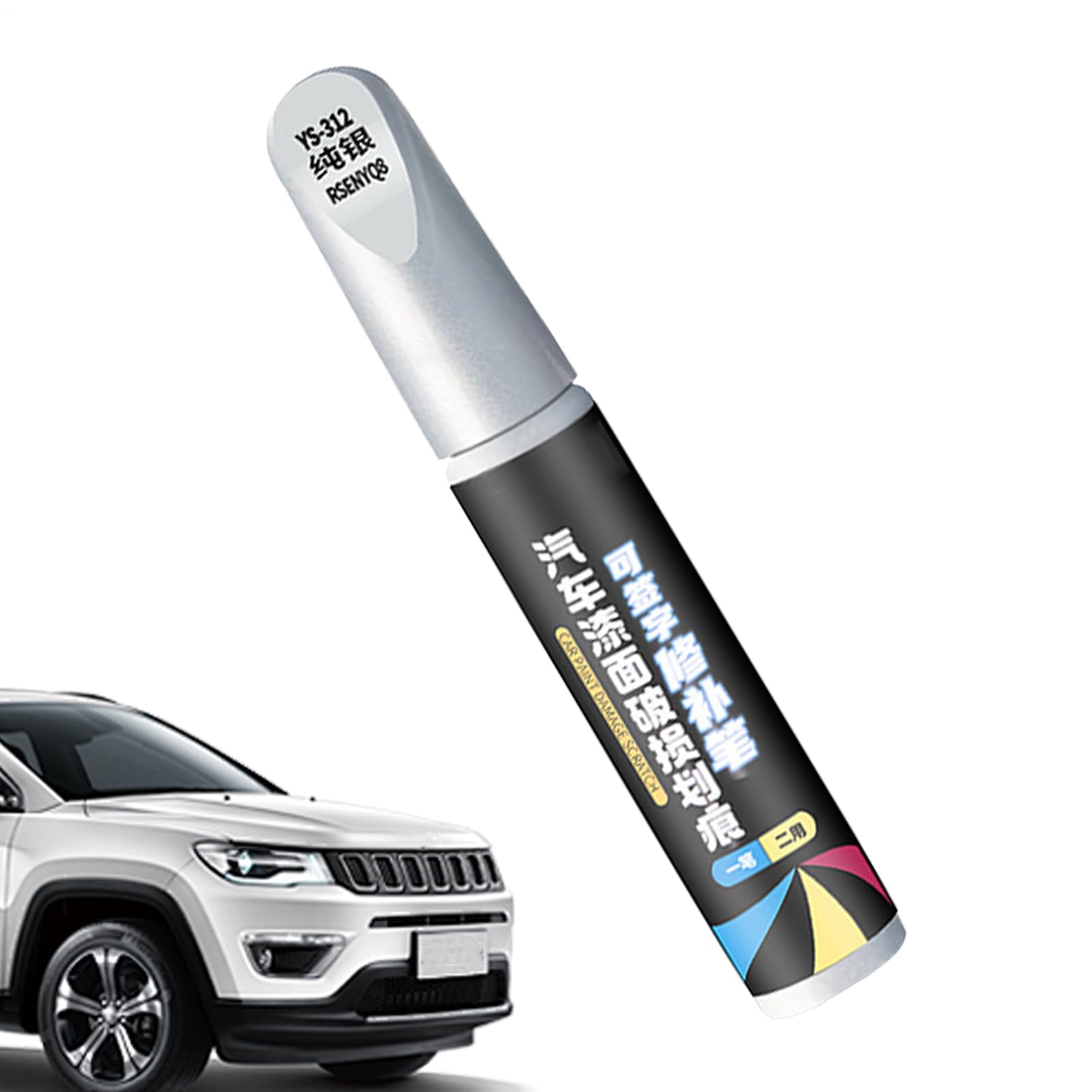 

Car Pen, Auto Scratch Repair Pen, Quick Dry Maintenance Supplies Scratch Tool for Bumper and RV Body Please refer to the description