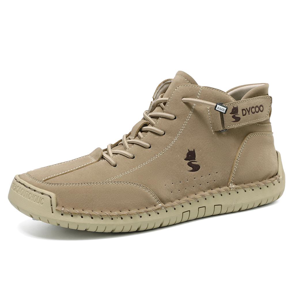 Popular Men's Shoes High-top Men's Casual Shoes Winter Shoes Martin Boots Men's Stitched Fox Shoes