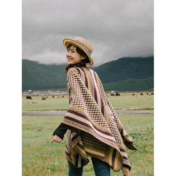 K pokožke šetrný a priedušný Teplý a všestranný Domáci, Jesenný a zimný Dámsky cestovný šál, Hrubý plášť, Klimatizačná deka