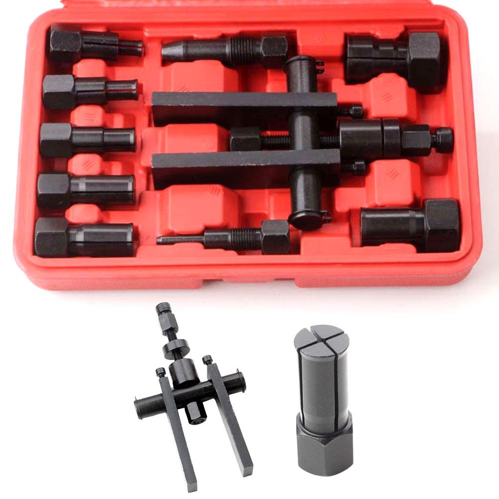 10pcs Motorcycle Bearing Remover 21.8*15*4.5 Internal Bearing Pullers 8-25mm Heavy-Duty Wheel Bearing Removal Tools Metal
