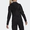 Adidas Sports Hooded Jacket Women Jackets Black H30033