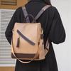PU Women's Tassel Backpack Lightweight Schoolbag Anti-theft Travel Backpack