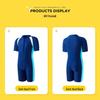 Unisex Kids' Quick-Dry Sun Protection One-Piece Swimsuit for Training & Sports