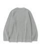 KNITTED [Nitied X Fashion Planet] Cotton Waffle Round Knit Grey