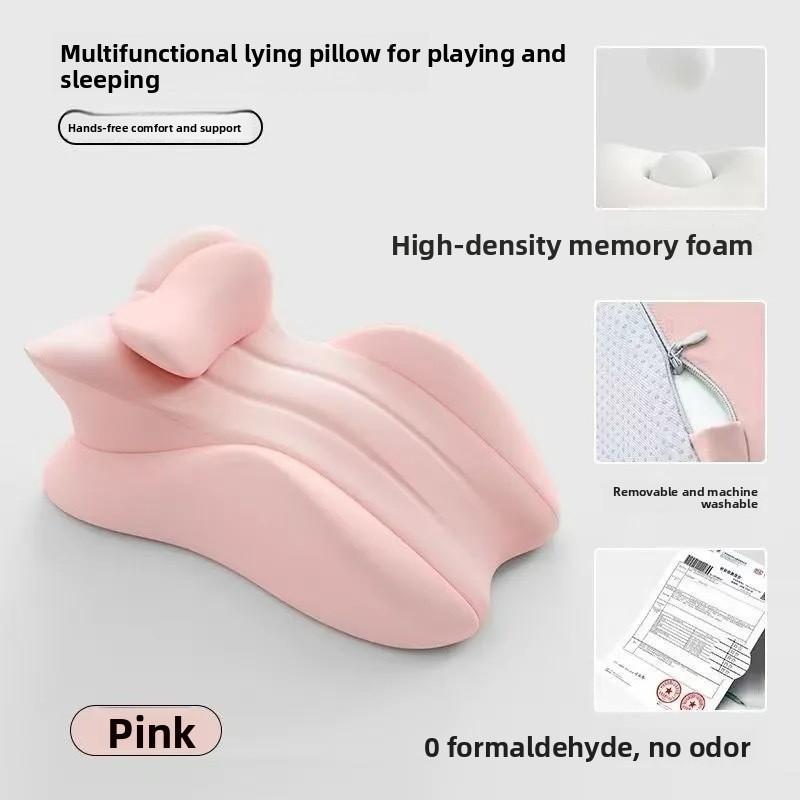 Adult Repose Pillow With Memory Foam Support For Couples Bedroom Relaxation