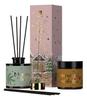 Hiskin Home Duftende Weihnachten Set [Kerze 100ml + Diffusor 80ml] Rosa