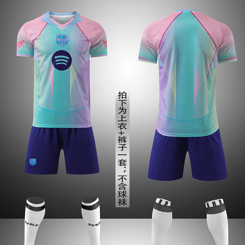 Sada fotbalových dresů s krátkým rukávem pro dospělé a děti, pánské a dámské dresy Brazílie, Argentiny, Německa, zápasové a tréninkové dresy, domácí a venkovní