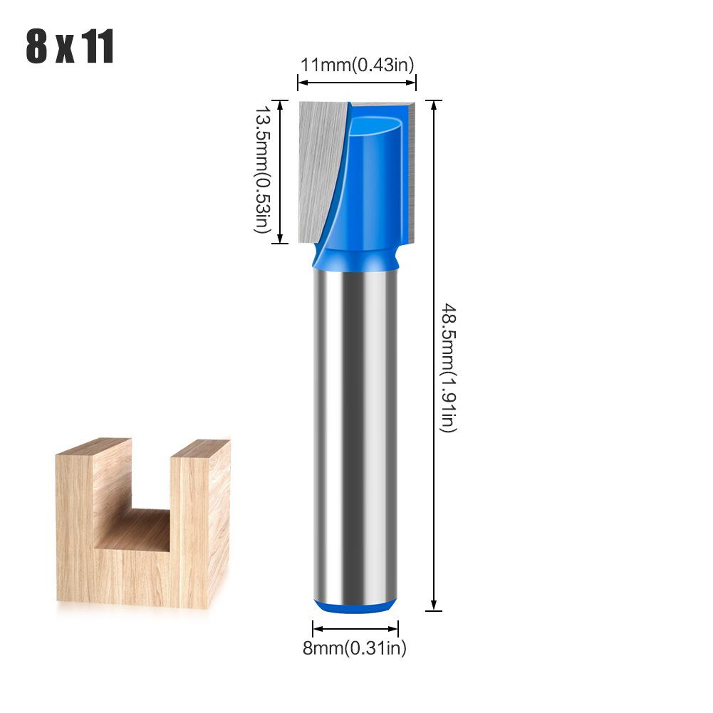 

Фрезерный станок для гравировки ручек 8 мм, триммер, нож для очистки плоского дна 10-32 мм, синий Bottom Cleaner Blue 8 * 11