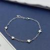 S925 Sterling Silver Heart Paperclip Bracelet - 2026 Trendy, Fashionable & Versatile Women's Jewelry